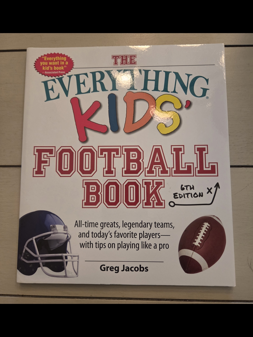 "The Everything Kids Football Book" - Paperback - By Greg Jacobs